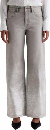 AG - Adriano Goldschmied Adria Low-Rise Jean In Silver Myst