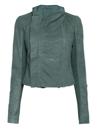 Rick Owens Hollywood biker jacket - Green