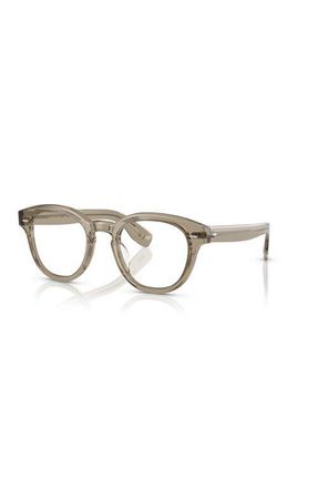 Oliver Peoples 50mm Round optical glasses in Green at Nordstrom