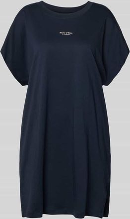 Marc O'Polo Oversized Nachthemd aus reiner Baumwolle in Dunkelblau, Gr&ouml;&szlig;e XL