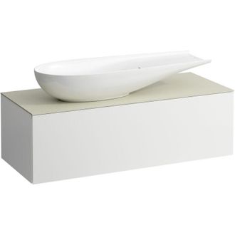 Laufen Laufen - Il Bagno Alessi Cajonera, Encimera De Piedra Calce Avorio