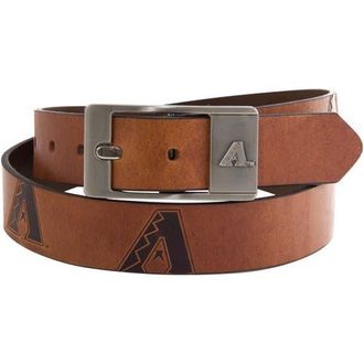 Eagles Wings Arizona Diamondbacks Brandish Leather Belt in Brown at Nordstrom, Size 38