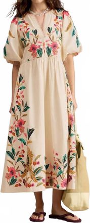 White Stuff Maeve Midi Dress In Ivory