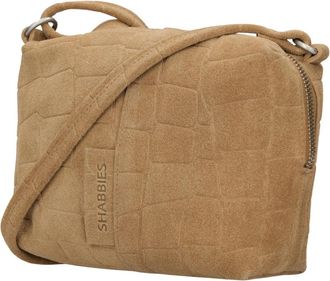 Shabbies Amsterdam Saar Crossbody - Dames - Schoudertassen - Bruin - ONE Size - Katoen - Tassen