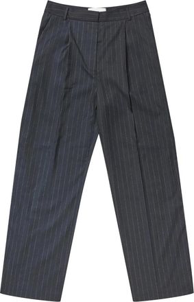 Munthe Broek - Dames - Wijde Broeken - Blauw - M - Broeken
