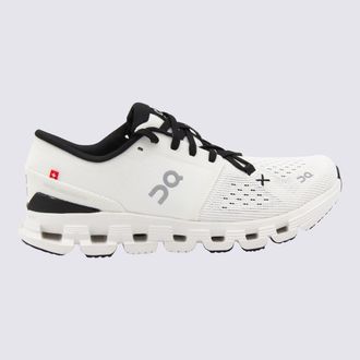 On Running Ivory And Black Cloud Sneakers