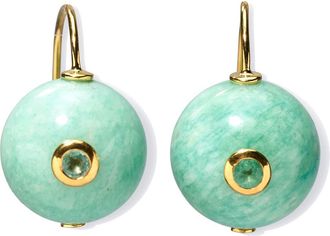 Lizzie Fortunato Comet Amazonite Drop Earrings in Blue at Nordstrom