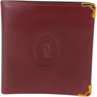 Cartier Vintage Wallets, unisex, Red, ONE SIZE, Pre-owned Vintage Wallet