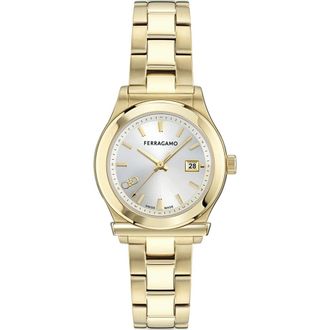 Ferragamo 1927 Goldtone Bracelet Watch, 33mm in Ip Yellow Gold at Nordstrom