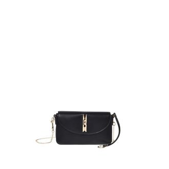 Love Moschino Dames, Tassen, Zwart, Maat: ONE Size Leer