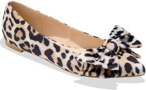 Jack Rogers Debra Pointed Toe Flat in Leopard at Nordstrom Rack, Size 6.5