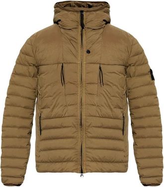 Stone Island Hombre, Chaquetas, Marr&oacute;n, Talla: L