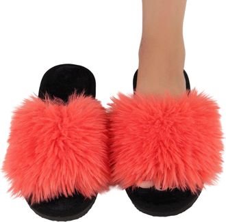 Generic Pink Slippers Arch Support for Women UK Bedroom Mens Animal Fluffy Size 8 Womens Fleece Winter Indoor Cozy Footwear with Durable Sole Ultimate Home Co