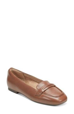 Easy Spirit Nadira Apron Toe Loafer in Medium Brown at Nordstrom Rack, Size 9.5