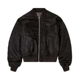 Diesel Giacca Bomber W-Type-D1 - - Jackets - Uomo - Nero - L