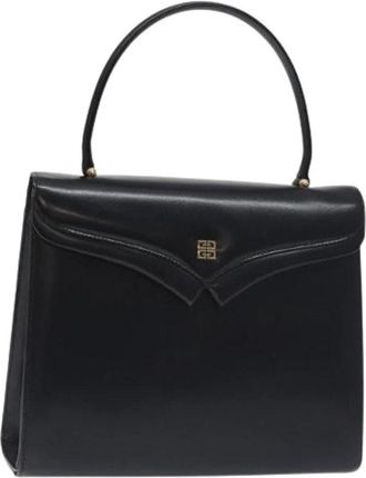 Givenchy Pre-owned Handtas - Dames - Vintage Handtas - Zwart - ONE Size - Leer - Vintage