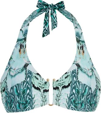 Temperley London Top bikini Liana - Blu