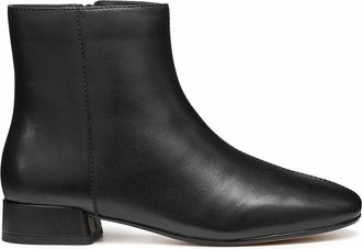 Geox Ademende leren halve laarzen Dhyalma