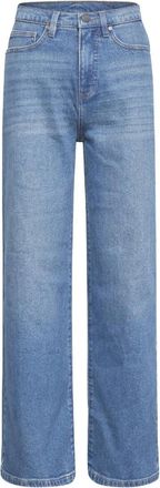 Sisters Point Dames, Jeans, Blauw, Maat: S Katoen