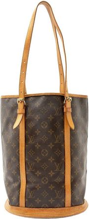 Louis Vuitton Brown Monogram Canvas Bucket Gm (Authentic Pre-Loved)