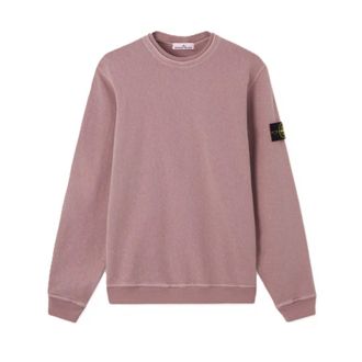 Stone Island Sweatshirts, male, Pink, Size: S Sweatshirts