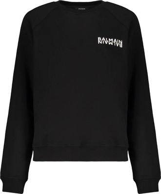 Balmain Mujer, Sudaderas, Negro, Talla: XL