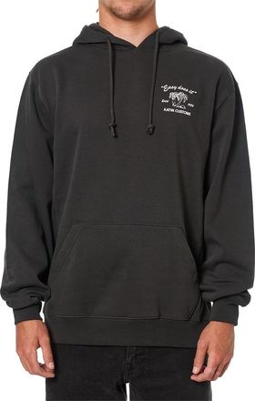 KATIN Suds Long Sleeve Pull-On Hoodie In Black Wash