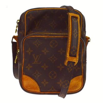 Louis Vuitton Amazone Monogram Canvas Brown Canvas Handbag (Pre-Owned)