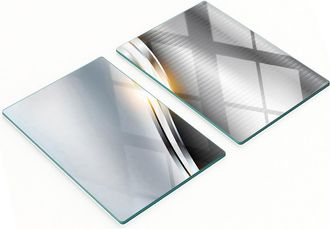 OEM Pannelli Decorativi Multifunzionali In Vetro Temperato Con Texture, 2x40x52 Cm
