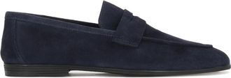 Kazar Ternin - Heren - Loafers - Blauw - 43 EU - Leer - Schoenen