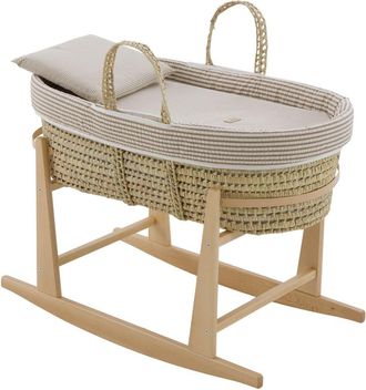 Cambrass Moises palma acolch+pata m.nat 39x80x61 cm beige/natural