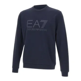Emporio Armani Sweatshirts, male, Blue, Size: 2XL Core Identity Sweatshirt