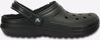 Crocs Womens Crocs Classic Lined Clogs in Black