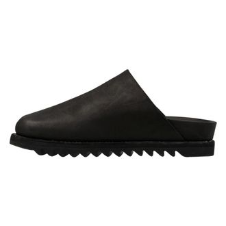 Guidi Schoenen, Heren, Zwart, 42 EU, Leer, Brk 05 Klompsandalen