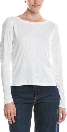 Nic+Zoe Nic & Zoe Solid Cape Rib Modern Boat T-Shirt