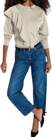 Nation Ltd Farrah Top In Parchment