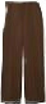 Gucci Wide Trousers, female, Brown, XL, Technical Panama Trousers