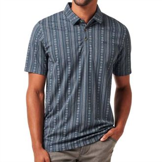 Travis Mathew Local Treasure Polo In Mood Indigo/vintage Indigo