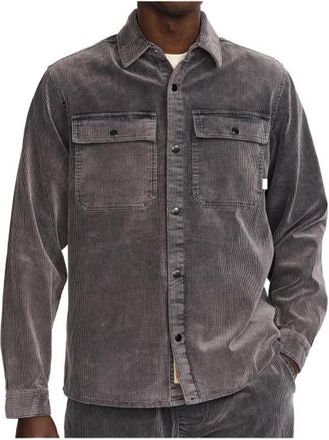 Revolution Worker Overshirt Hemd f&uuml;r Herren | grau