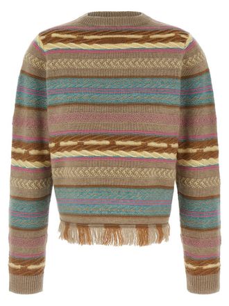 Guest In Residence Western Stripe Sweater