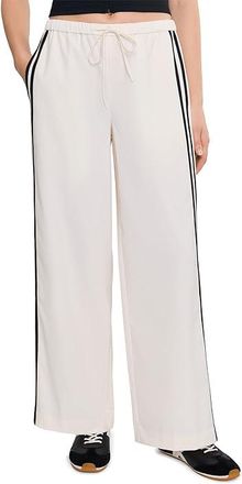 Joe's The Tina Track Pants Womens Jeans Ecru : SM 31, Denim/Polyester/Rayon