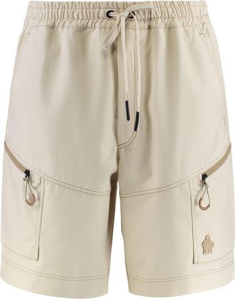 Moncler Cotton Bermuda Shorts