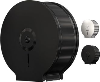 OEM Portarrollos De Papel Higi&eacute;nico Extragrande (negro), Portarrollos De Papel Higi&eacute;nico Industrial Para Montaje En Pared, De Calidad Comercial, Portarrol