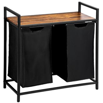 OEM Estante Doble Para Cesta De Ropa Artus, 2 Compartimentos