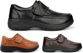 Generic Mens Lightweight Touch Fasten Shoes Size 8 Mens Casual Shoes Size 9 Comfort Shoe Touch Fastening Strap Very Lightweight Charles Southwell Sizes 6-12 B