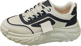 Generic Women Plantar Fasciitis Wide Fit Gym Trainers Spring Summer Fashion Womens Sports Shoes Running Shoes Comfortable Casual Walking Sneakers Black Leathe