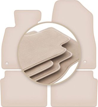 OEM Alfombrillas Premium Beige Para: Mazda 6 Gj Iii Familiar 2012