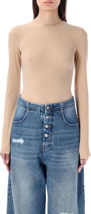 Maison Margiela Natural Crewneck Bodysuit