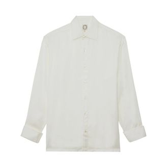 Ines De La Fressange Dames, Blouses & Shirts, Wit, Maat: S Viscose