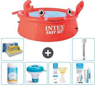 Intex Piscina Easy Set Redonda - Cangrejo - 183x51 Cm - 7-piezas S21269